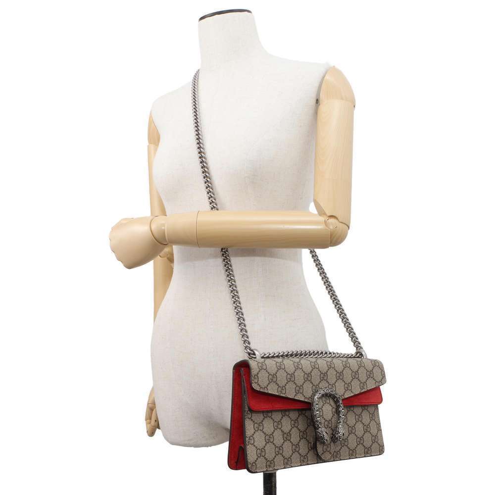 Gucci Chain Shoulder Bag Dionysus Velvet - Picture 5 of 12